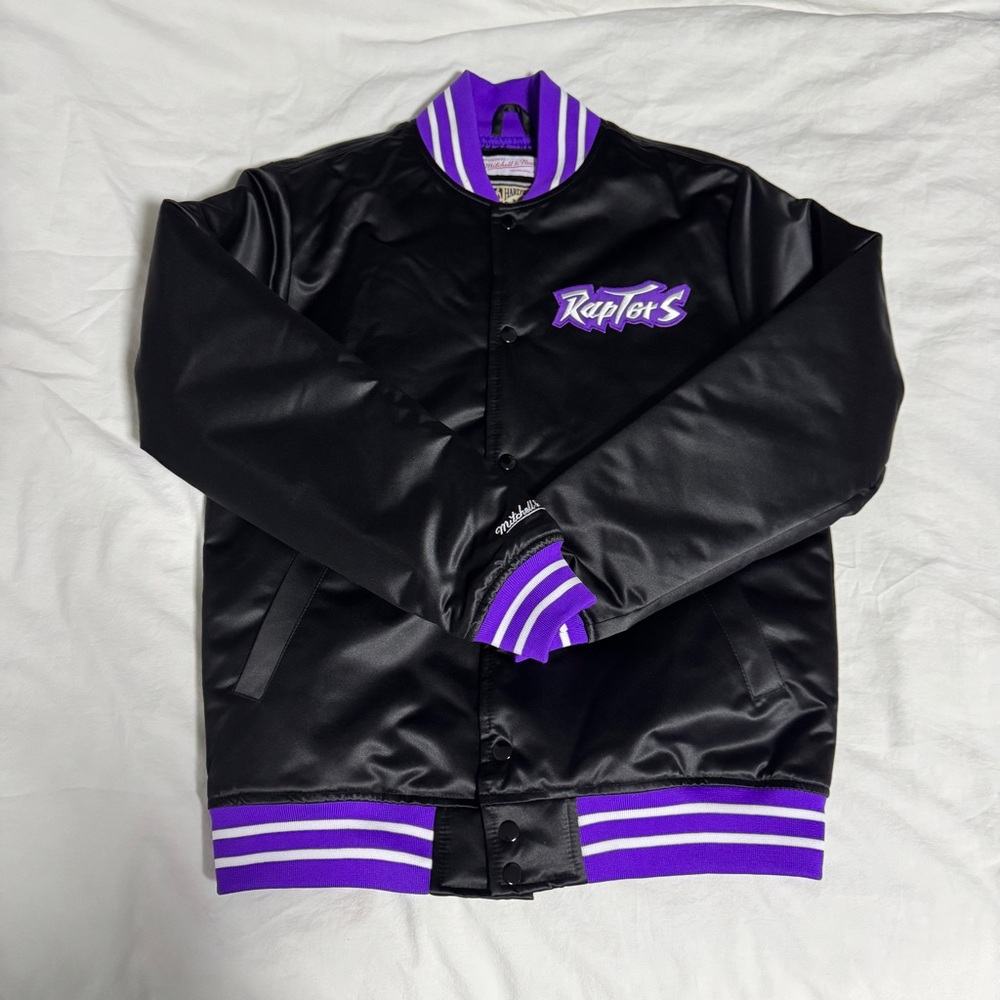 Mitchell & Ness Raptors Bomber Jacket